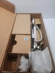 Schlage Lock Single Cylinder Handleset, Satin Nickel (F60 Cam 619 Acc Rh). Fixed Price $93.50.