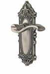 Grandeur Victorian Plate With Portofino Lever, Passage - 2.375", Antique. Fixed Price $221.12.