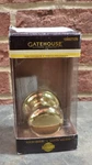 Gatehouse Dummy / Inactive Door Knob Solid Brass #0097174 Brand New Box Nos. Fixed Price $10.00.