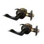 Design House Stratford 2-PACK Metal Passage Door Knob In Oil Rubbed Bronze. Fixed Price $57.57.
