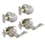 Defiant Naples Satin Nickel Single Cylinder Project Pack - New Opened Box. Fixed Price $35.00.