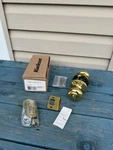 Kwikset 730H-3 Hancock Privacy Door Knob Polished Brass. Fixed Price $12.95.