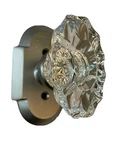 Nostalgic Warehouse Cottage Plate Passage Chateau Glass Pair Dummy Doorknobs. Fixed Price $32.50.