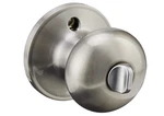 (lot Of 6) Schlage Stratus Door Knob,privacy Lock, Satin Nickel, J40 619. Fixed Price $55.00.