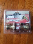 Stuff T0403A Polish Brass Tulip Knob En Privacy Lockset With Adjble Latch. Fixed Price $25.00.