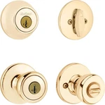 *1-SET* Kwikset Combo Pack Tylo Knob & Single Cylinder Deadbolt 96900-336. Fixed Price $41.99.