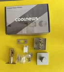 Coolnews Door Interior, Passage Hall Closet Knobs, Oil Rubbed. Fixed Price $16.24.