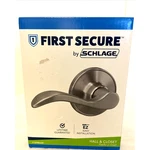 Schlage First Secure Hall & Closet Handle Fits 1 3/8" - 3/4" Thick Doors. Fixed Price $19.99.