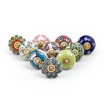 Rajrang Ceramic Knobs For Cabinet Dresser Drawer Furniture Hand Painted A.... Fixed Price $35.64.