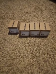 (lot Of 4) Kwikset Polo Dummy Knob Satin Nickel 94880 567. Fixed Price $11.00.