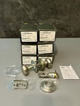 Lot Of 6) Yale Passage Door Knobs, Cambridge YR10, Brushed Nickel, New. Fixed Price $32.00.