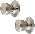 Design House Terrace Door Knob 2-PACK, Dummy/decorative, Satin Nickel. Fixed Price $24.99.