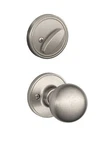 Interior Handleset Satin Nickel J-series Single Cylinder Schlage JH59CNA619. Fixed Price $5.84.