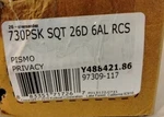 Kwikset Pismo Privacy Door Knob With Square Rose 97309-117. Fixed Price $20.00.