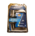 Schlage FA40 Acc 619 Merano Satin Nickel Privacy Bed/bath Door Handle. Fixed Price $19.95.