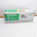 Shield Security Radcliff Passage Knob Grade Satin Chrome 2.75" Backset 913701. Fixed Price $14.99.