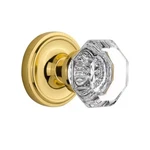 Nostalgic Warehouse Glass Passage Door Knobs Polished Brass Classic Rosette 2. Fixed Price $70.00.
