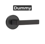 Emtek Dumont Dummy Door Lever Flat Black Disk Rosette 5059DTUS19. Fixed Price $70.00.