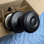 Schlage Georgian Passage Door Knob F10 622 Matte Black Hall Closet. Fixed Price $15.00.