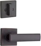 Kwikset Venetian Bronze Vedani Single Cylinder Interior Pk Contemporary Handles. Fixed Price $29.99.