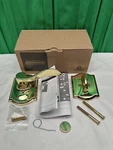 Schlage Door Lever F94ACC605CAMLH Polished Brass Interior Only Dummy Handle Set. Fixed Price $23.99.