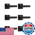 Mengico 6 Pack Oil Rubbed Bronze Half Dummy Door Knobs For Pantry, Handles. Fixed Price $77.93.