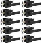 10 Pack Heavy Duty Matte Black Door Handle Set For Left/right Handing. Fixed Price $216.99.