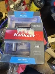 Kwikset Doorknob Bed & Bath Lockable Lever Handle 155HFL Sqt 15CP - Nickel. Fixed Price $29.99.