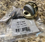Baldwin Solid Brass Half Dome Door Bumper Stop 1-3/5" 1.375" 4011-030 New!!. Fixed Price $8.25.