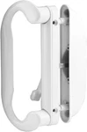 Prime Line Roto Diecast White Patio Door Handle Set Lock Center Lever 1277. Fixed Price $64.99.