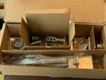 Kwikset 687AMD Amador Front Door Handleset Satin Nickel Open BOX#135. Fixed Price $55.00.