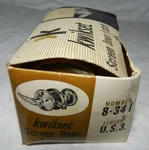 Kwikset Screen Door Latch Model 8-431 With U.s. Finish Polished Brass. Fixed Price $15.00.