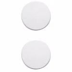 Wideskall White Round Door Knob Wall Shield Self Adhesive Protector (3" In. Fixed Price $10.58.