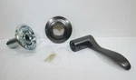 Yale Norwood Left Handed Dummy Lever Gun Metal Tf. Fixed Price $12.73.