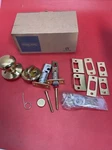 Schlage F59PLY605 Plymouth Interior Knob W/ Deadbolt Bright Brass. Fixed Price $27.00.