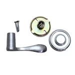 Right Weslock Traditonale Bordeau 605 Satin Chrome Dummy Closet Door Pull Lever. Fixed Price $11.38.