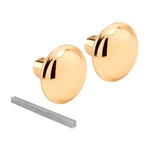 2280 Solid Brass Vintage Door Knob Spindle Set 21/4 In. Outside Diameter. Fixed Price $17.89.