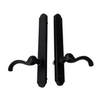 Emtek 1314TTLHFB Multi Point Non-keyed Fixed Handle, Arched Style Bronze Read. Fixed Price $88.90.