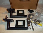 Ashley Norton (non-privacy) Architectural Alexis Passage Door Handle Set New. Fixed Price $28.99.