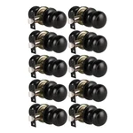 Knobwell 10 Modern Door Passage Knob, Black Pack,. Fixed Price $104.66.