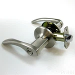 Keyed-alike Entry Lever, Left-hand Door, Satin Nickel, Builderlock BL214 Au 15. Fixed Price $24.99.