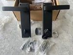 Emtek 7560FB Rectangular Style Keyed Entry Set W/yuma Handle -flat Black Lh. Fixed Price $120.00.