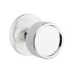 Emtek Select Privacy, Disk Rosette Conical Knurled Knob Polished Chrome. Fixed Price $226.40.