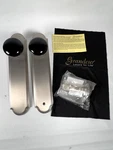 Doorknob Grandeur Hardware 853093 Arc Tall Plate With Coventry Privacy. Fixed Price $290.00.