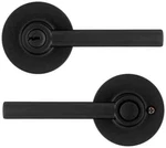 Kwikset SL6000RELRDT Reminy Single Cylinder Keyed Entry Door - Black. Fixed Price $28.00.