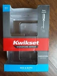 Kwikset 730SAL Singapore Bed/bath Door Handle Microban Lock 97300-941 Satin Nick. Fixed Price $28.00.