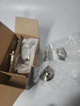 Schlage F59 619 Georgian Interior Knob With Deadbolt Handleset Satin Nickel. Fixed Price $34.99.