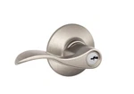 Schlage Accent Keyed Lever, F51A. Fixed Price $23.99.