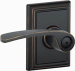 Schlage F40-MER-ADD Merano Privacy Door Lever Set Bronze. Fixed Price $64.99.