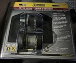 Brinks Commercial Heavy Duty Keyed Alike Entry Lever & Deadbolt Locks Black. Fixed Price $70.00.